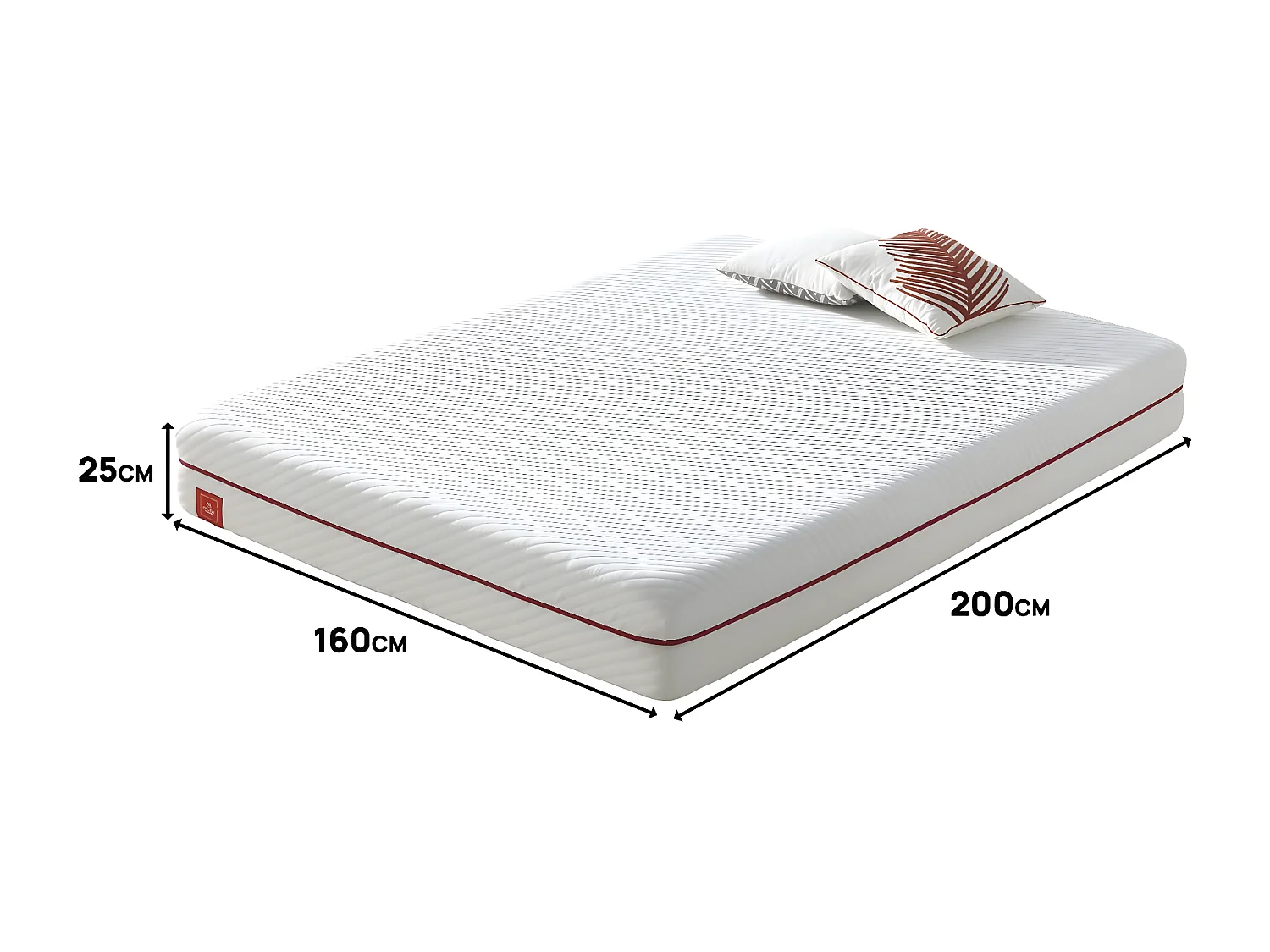 Colchão viscoelástico "Sana" – 160 x 200 cm