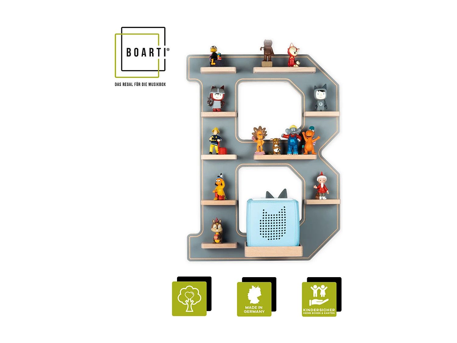 Shelf Letter B dla Toniebox Tonies