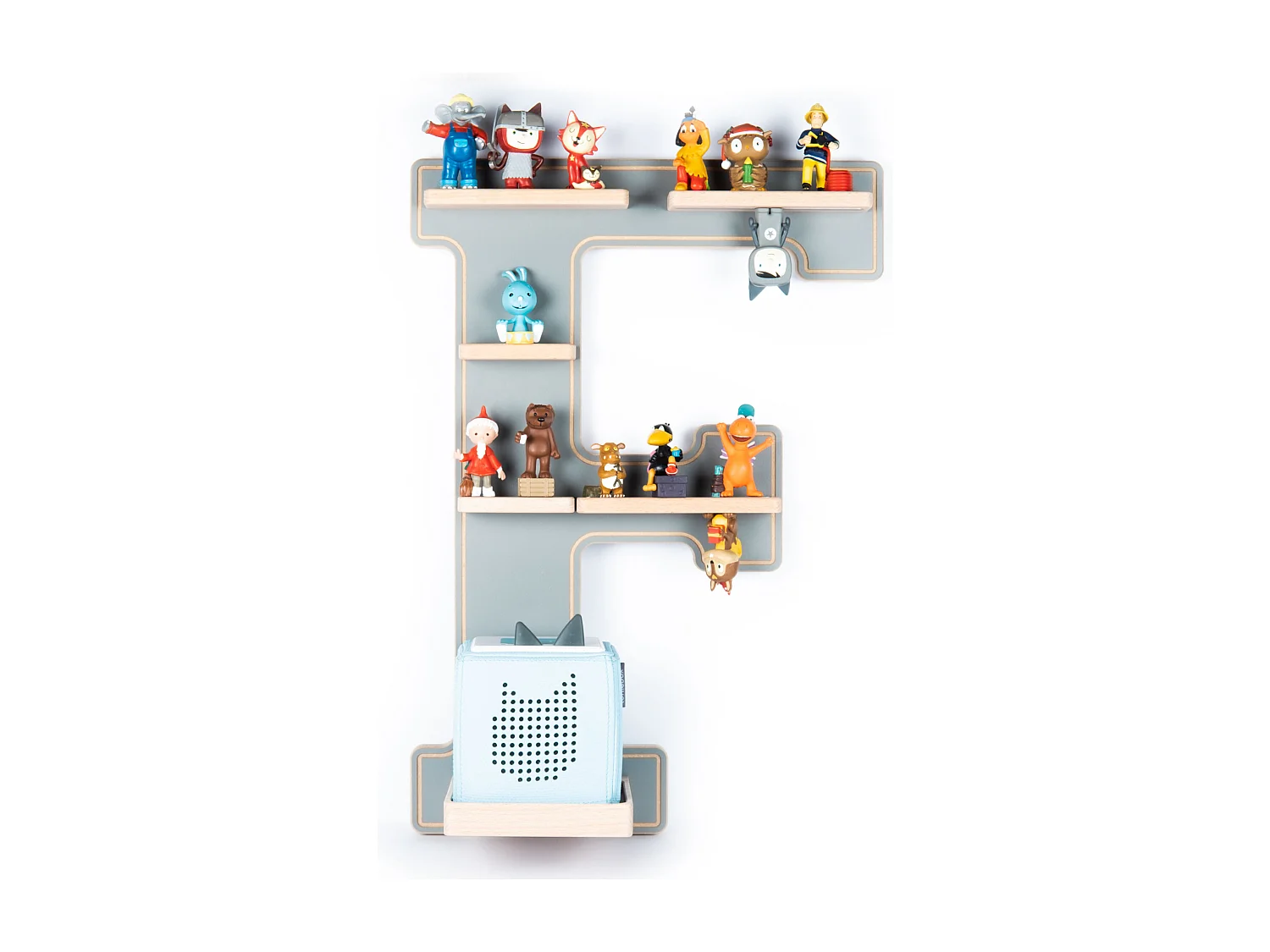 Shelf Letter F dla Toniebox Tonies