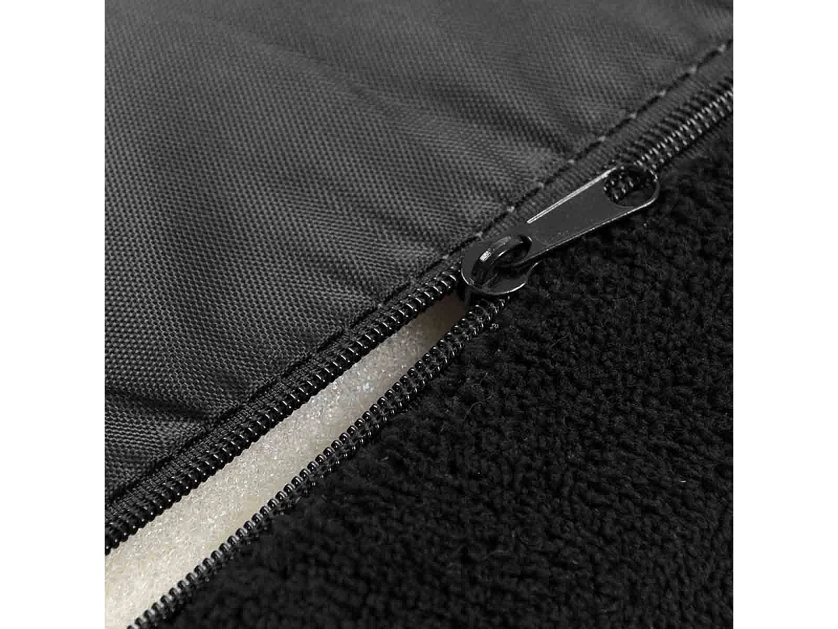 Bodenstuhl Faltbares Lazy Sofa Faul Tatami Bodenkissen Schwarz/Grau/Kaffeebraun-Schwarz