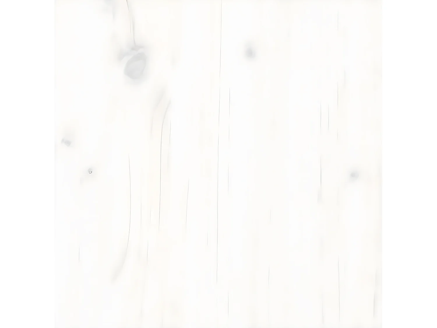 Lit superposé triple blanc 75x190 cm bois de pin massif