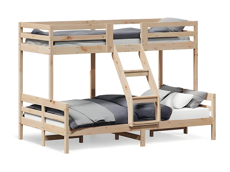 Beliche 80x200/120x200 cm madeira de pinho maciça