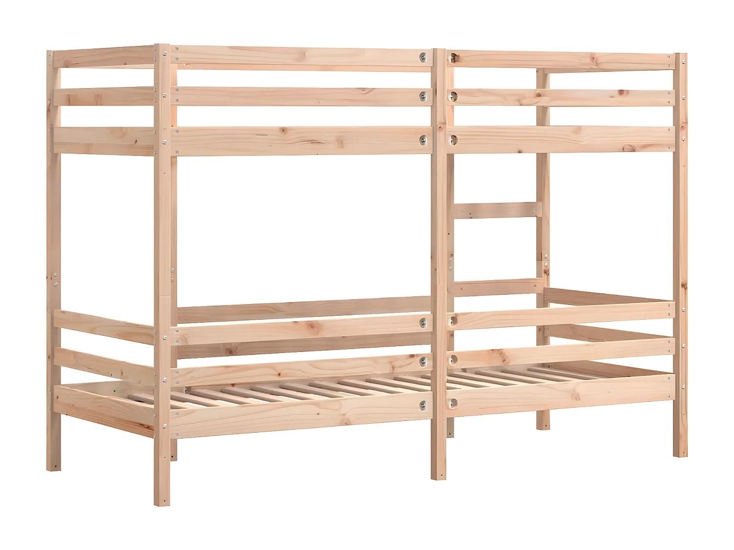 Lit superposé 90x200 cm Bois de pin massif