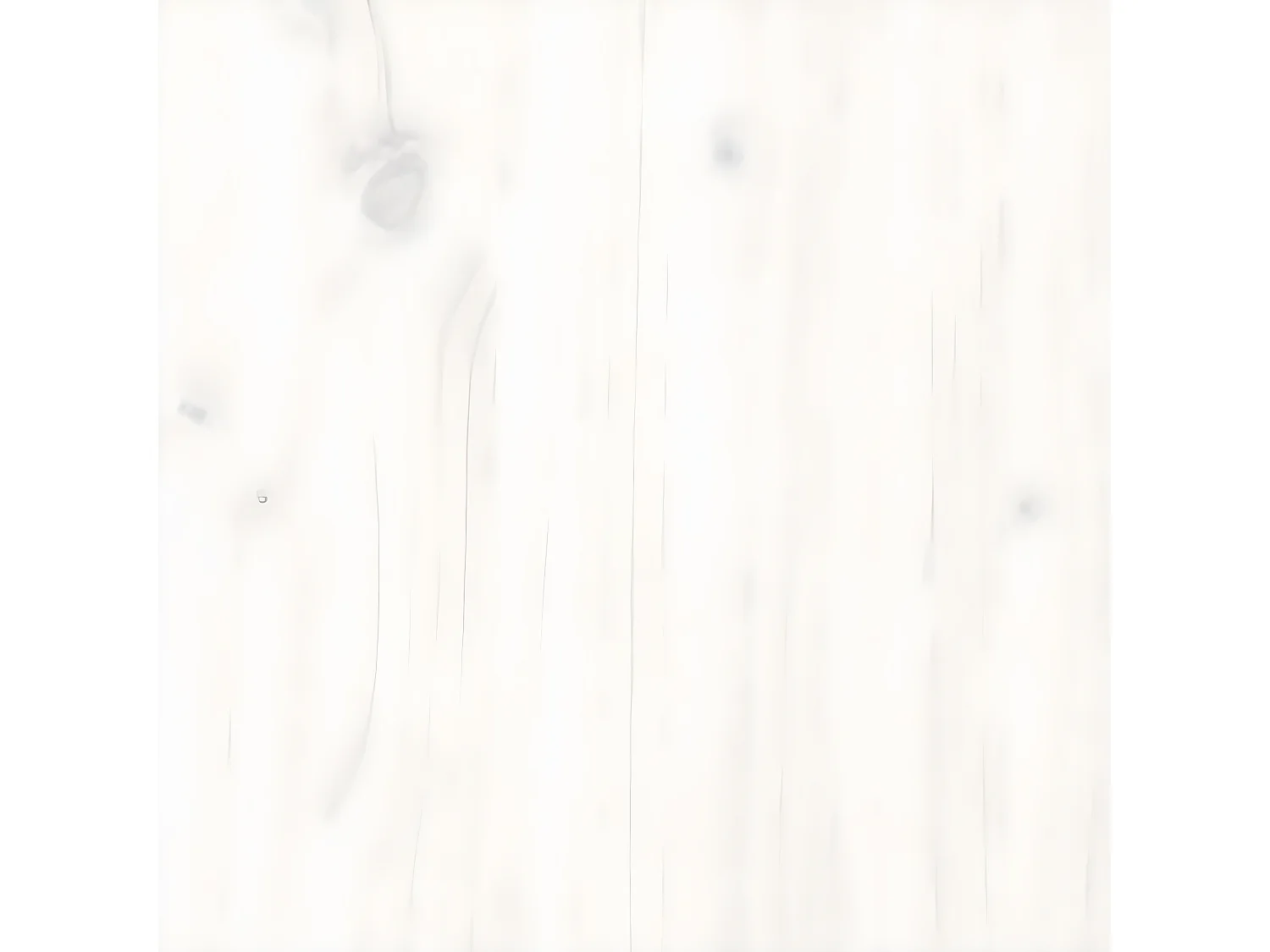 Lit superposé triple blanc 90x200 cm bois de pin massif