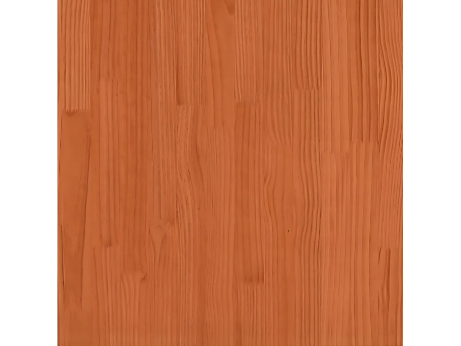 Lit superposé triple marron cire 75x190 cm bois de pin massif