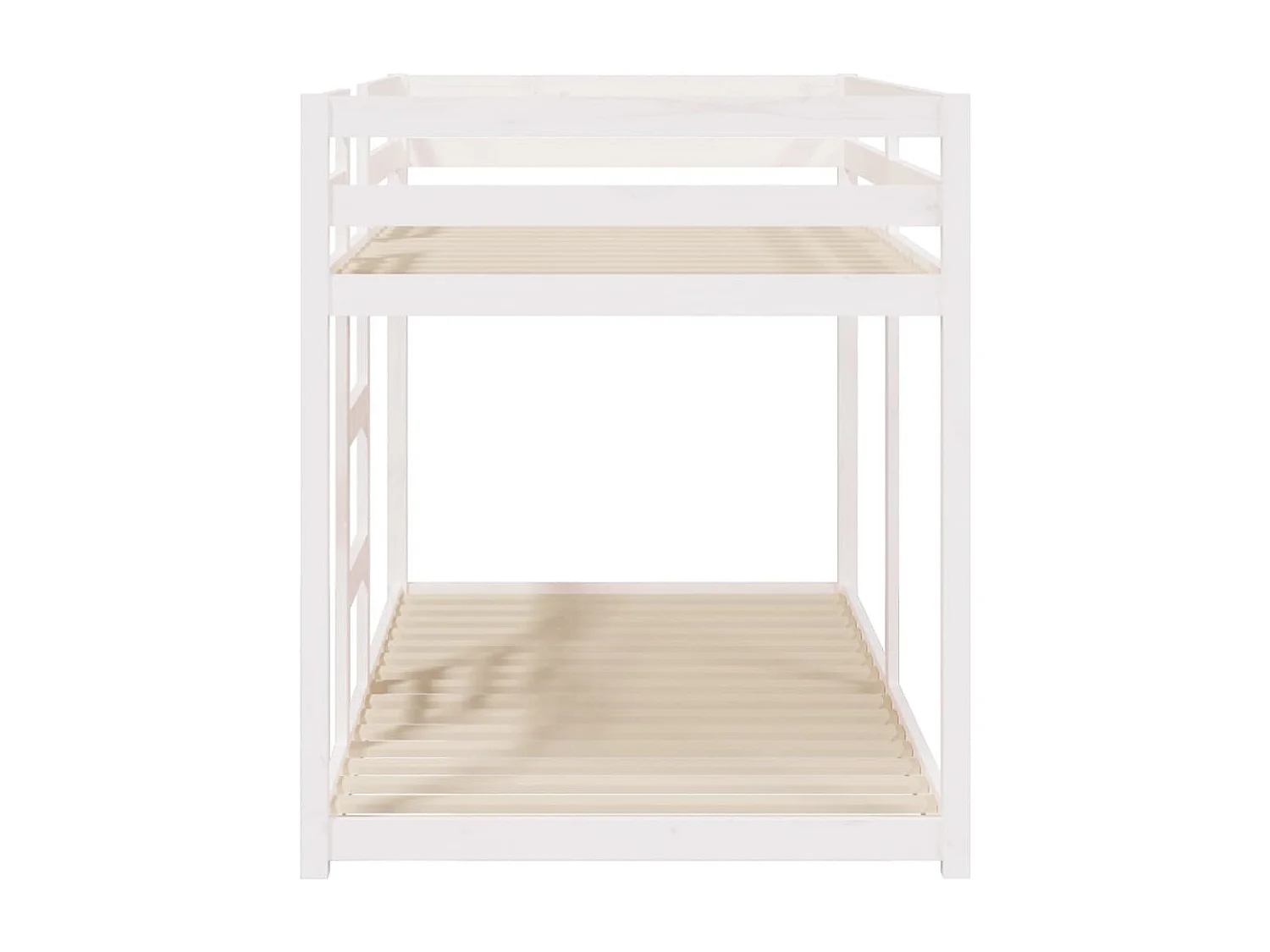 Beliche 90x190 cm madeira de pinho maciça branco