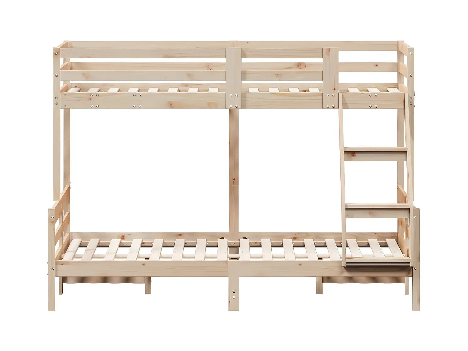Lit superposé 90x200/120x200 cm bois de pin massif