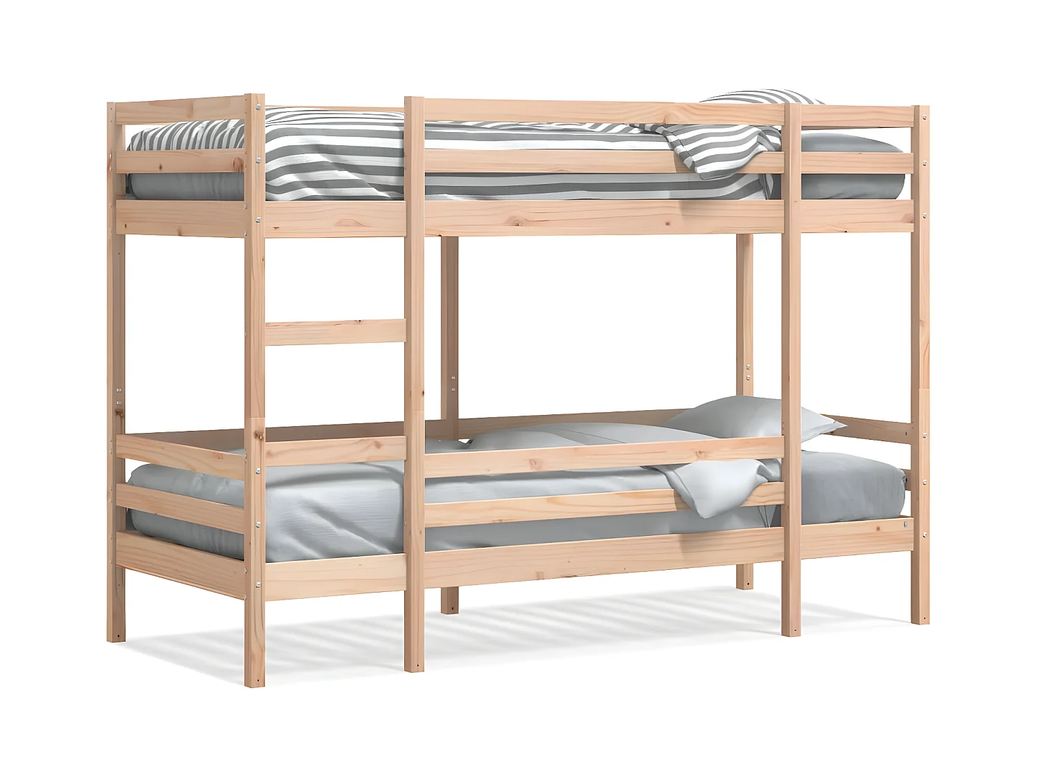 Lit superposé 90x190 cm Bois de pin massif
