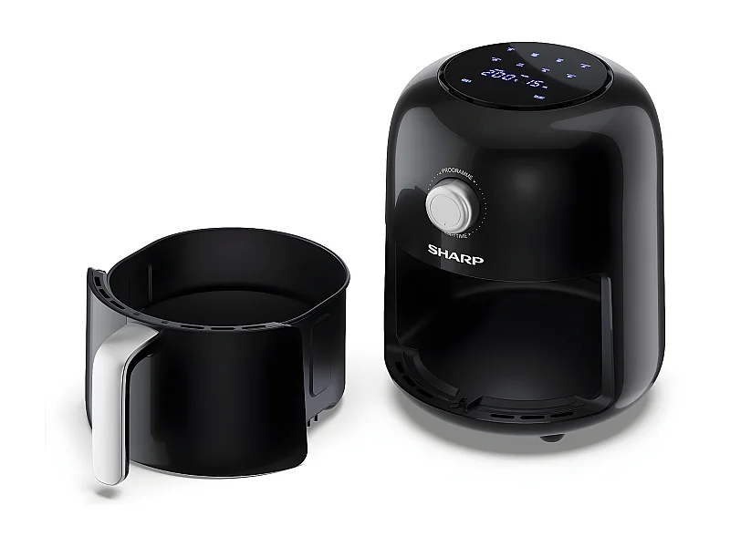 Sharp Friteuse sans huile 4l 1300w noir - af-gs404ae-b