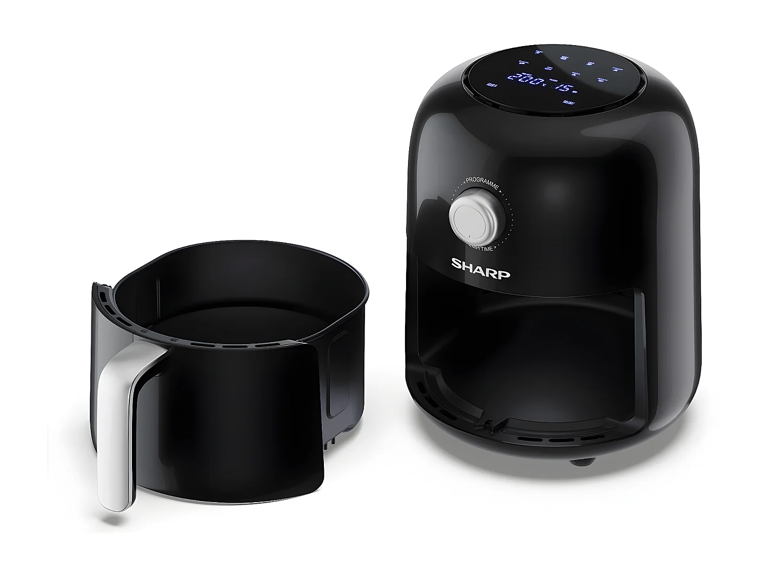 Sharp Friteuse sans huile 4l 1300w noir - af-gs404ae-b