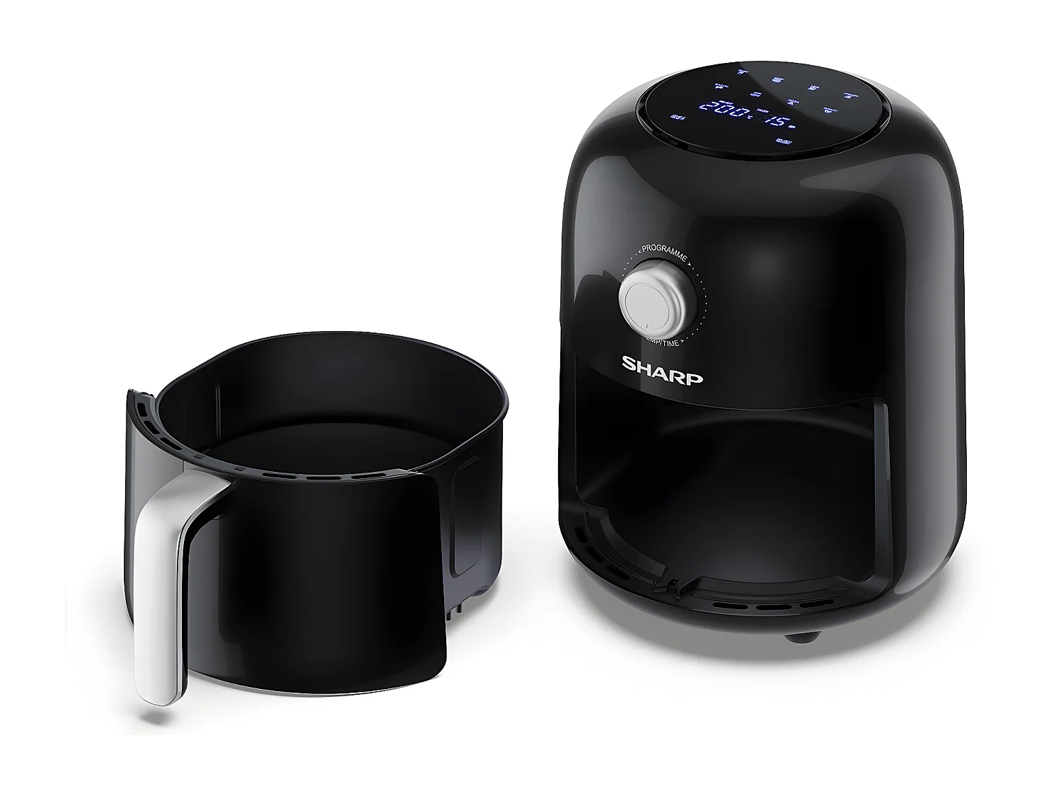 Sharp Friteuse sans huile 4l 1300w noir - af-gs404ae-b