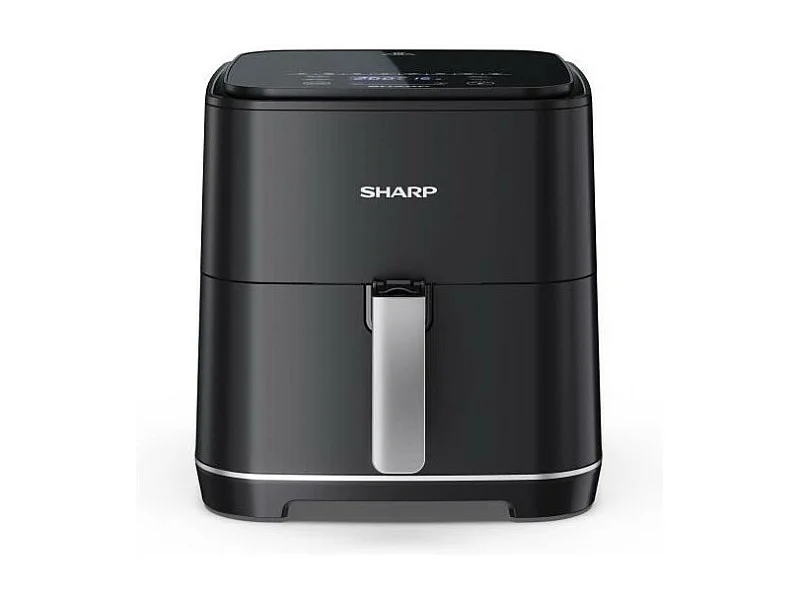 Friteuse sans huile SHARP - Airfryer 5,5L - 1650 W - 8 programmes - Noir