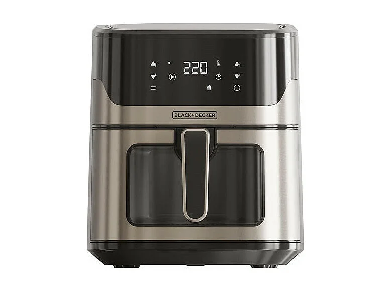 FRITEUSE MULTICUISEUR AIRFRYER 1800W 6,5L 6 PORTIONS PANNEAU DIGITAL 8P BLACK & DECKER  - BXAF6500E