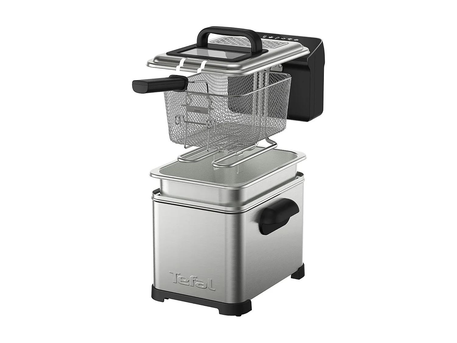 Tefal Friteuse 4l 2400w inox/noir - fr507d10