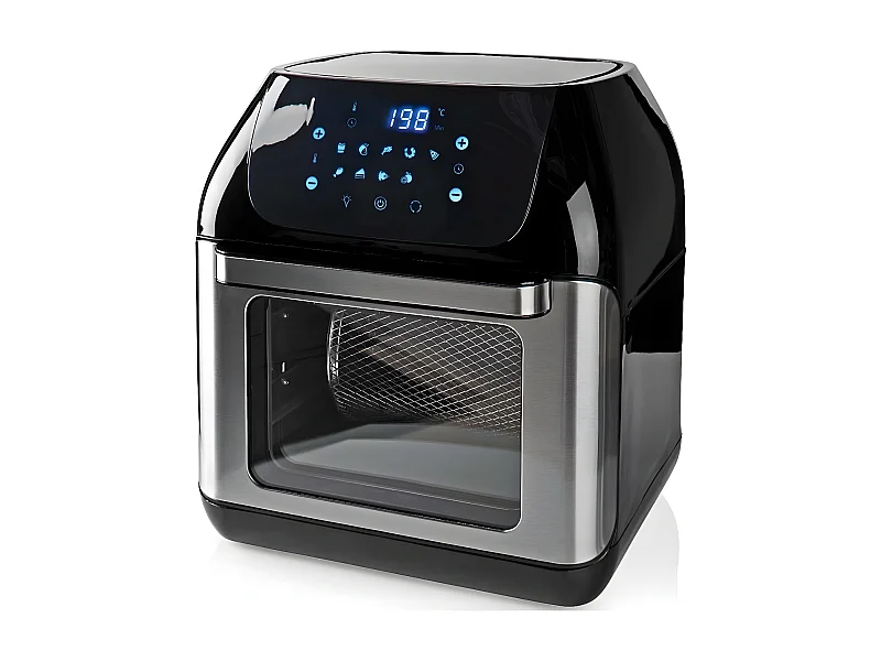 Nedis Nedis air fryer | 12 l | minuteur: 60 min | nombre de programmes prédéfinis: 9 | numérique | noir - kaafo300ebk
