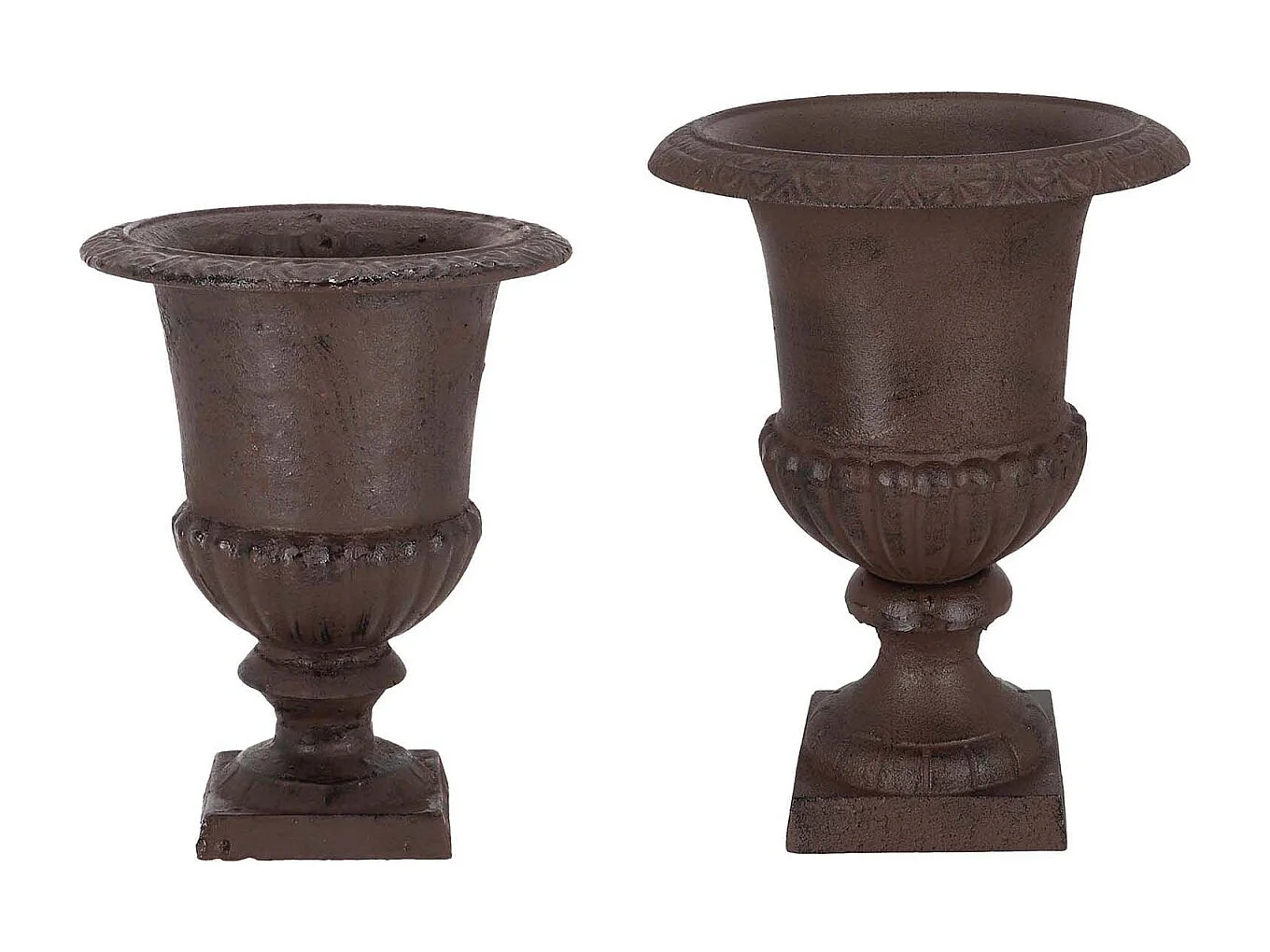 Vase Médicis en fonte Lot de 2