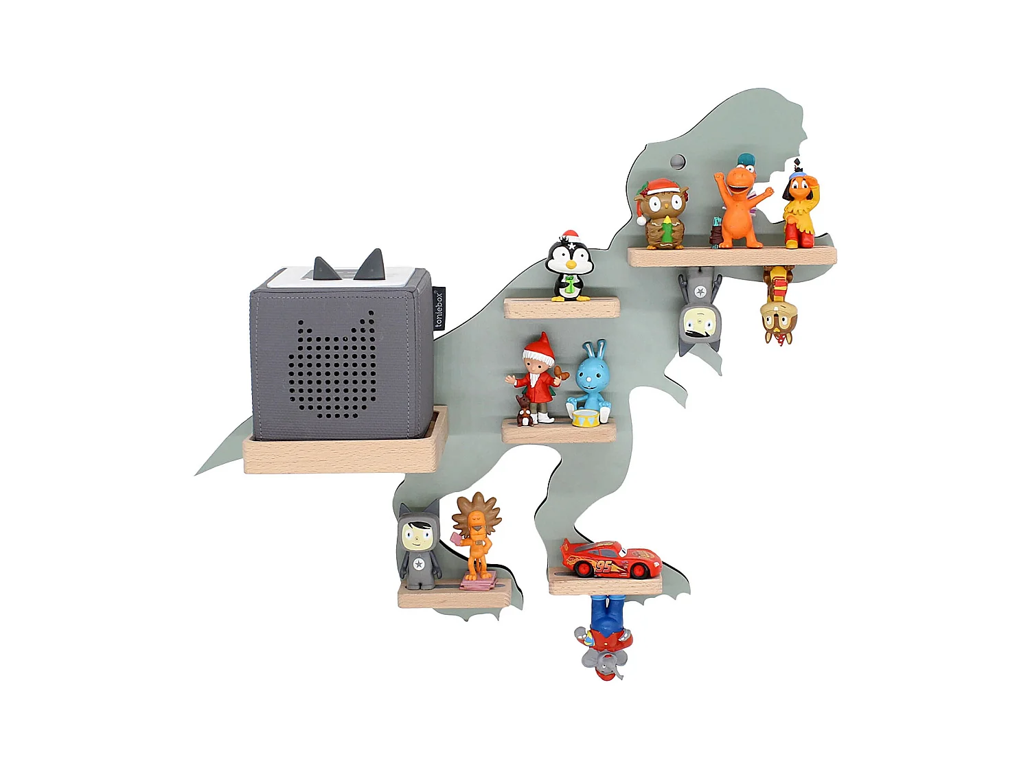 Regal Dinosaurier Kinder Toniebox Tonies Figuren