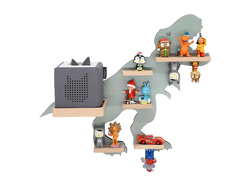 Regal Dinosaurier Kinder Toniebox Tonies Figuren