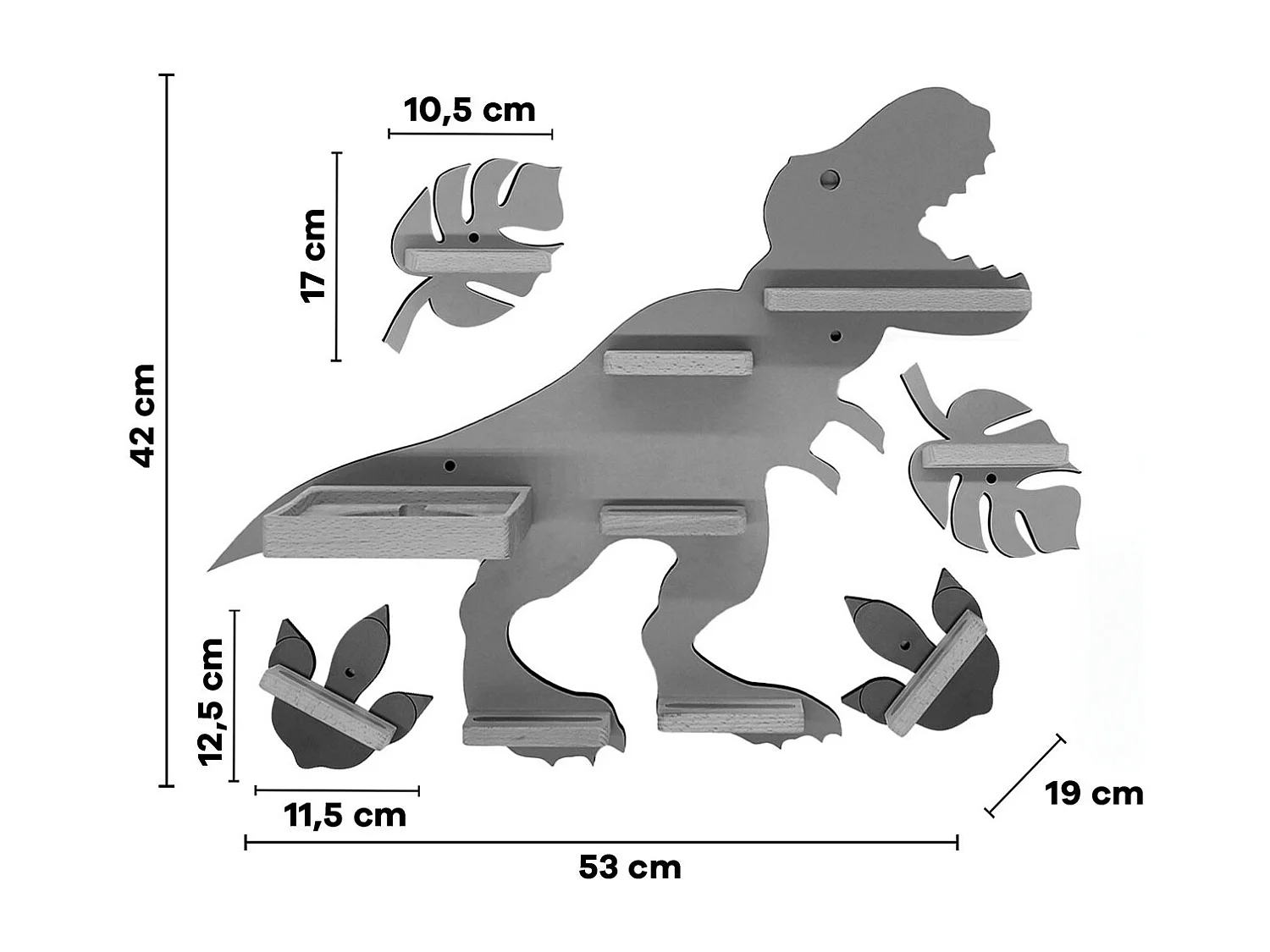Shelf Dinosaur Kids Toniebox Tonies
