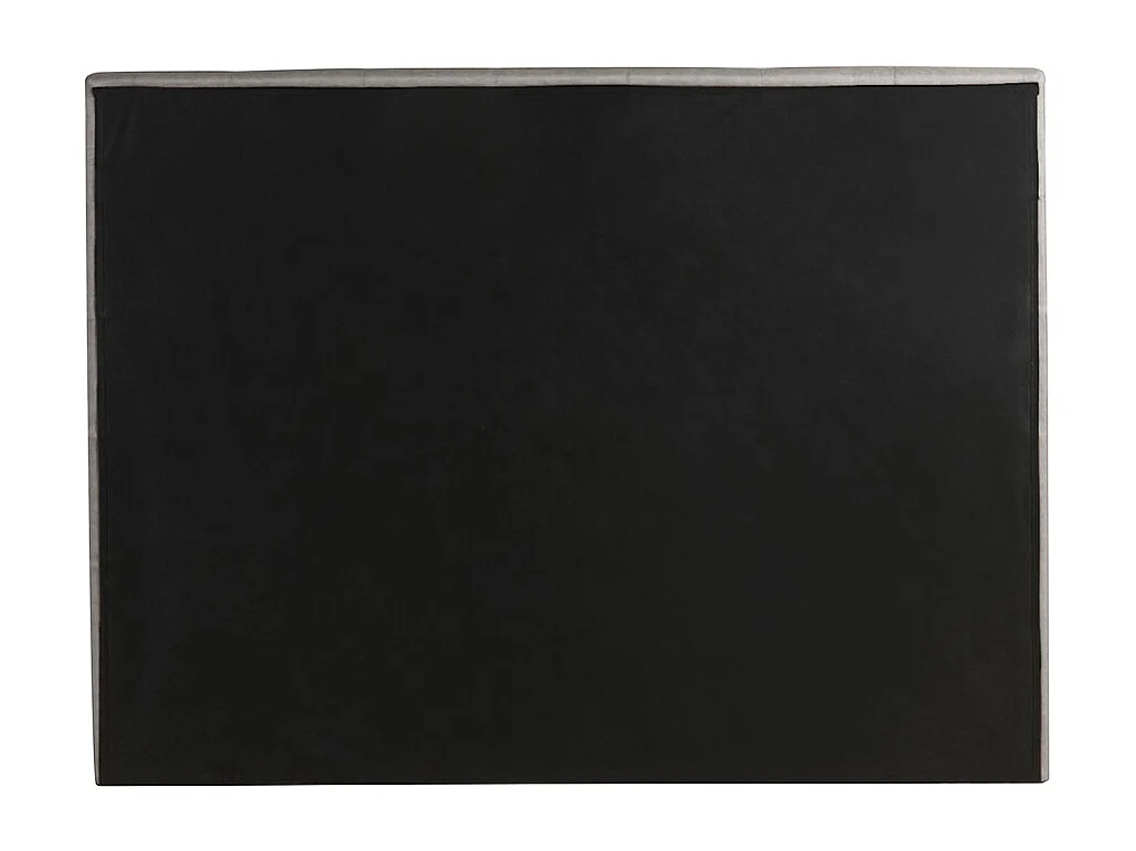 Cama con cajones 2 plazas 160 x 200 cm de tela gris claro RENO