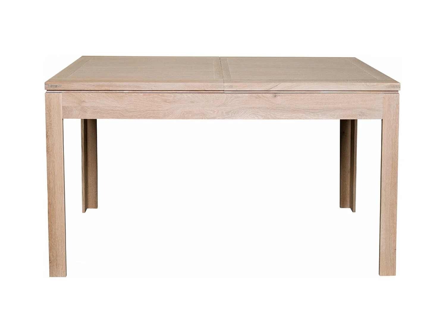 Table carrée extensible en chêne blanchi L140/200 - BOSTON