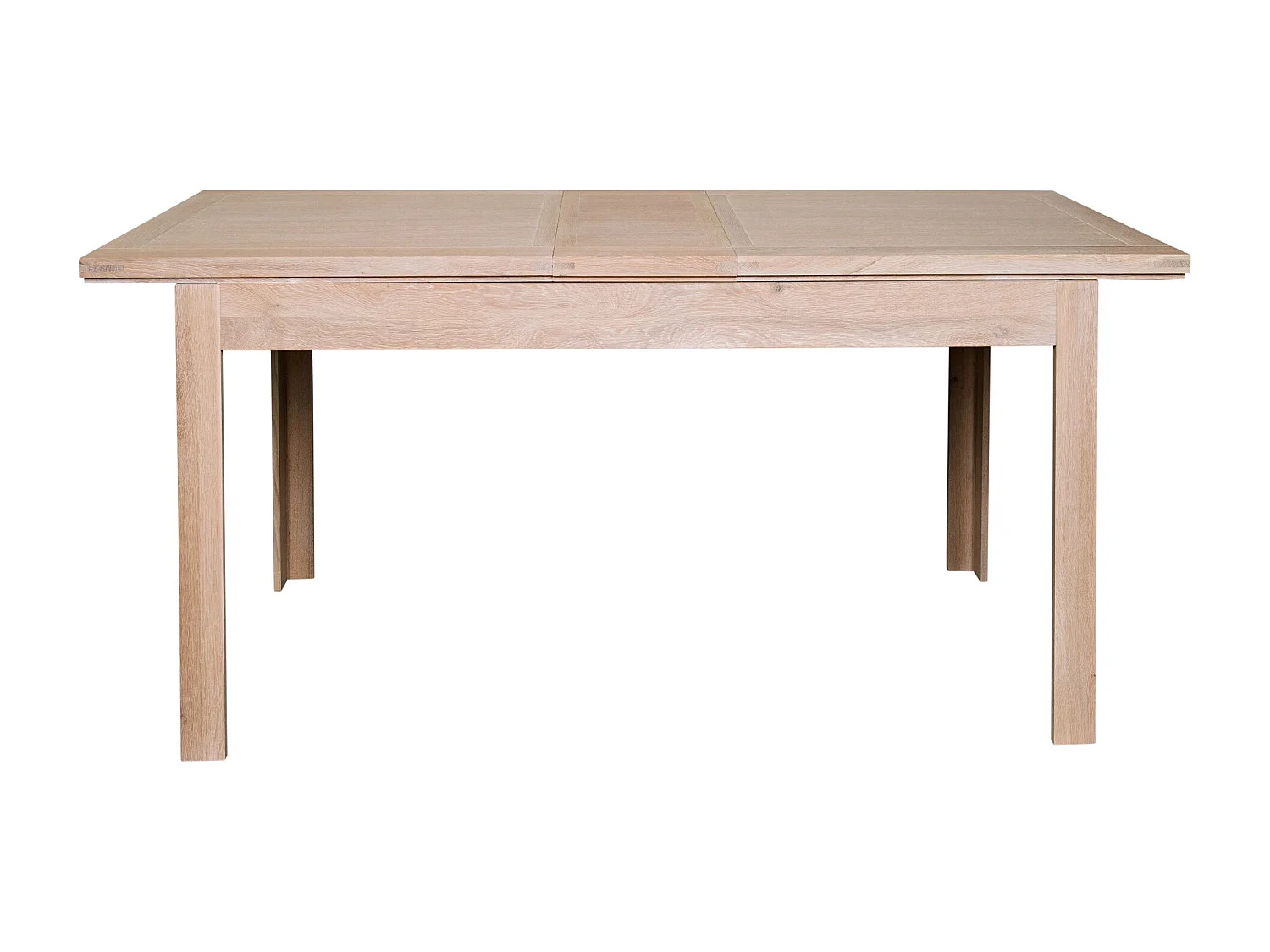 Table carrée extensible en chêne blanchi L140/200 - BOSTON