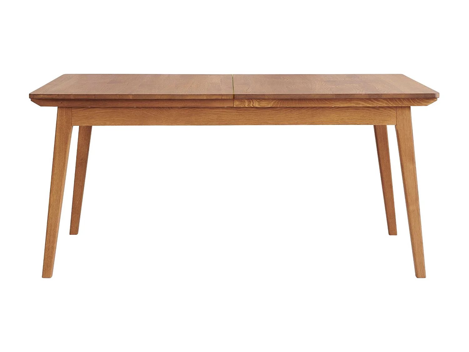 Table à manger extensible en bois massif bronze 6/12 places L160/240 - MALLET