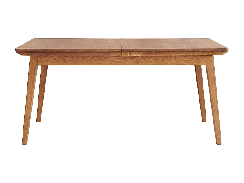 Table à manger extensible en bois massif bronze 6/12 places L160/240 - MALLET