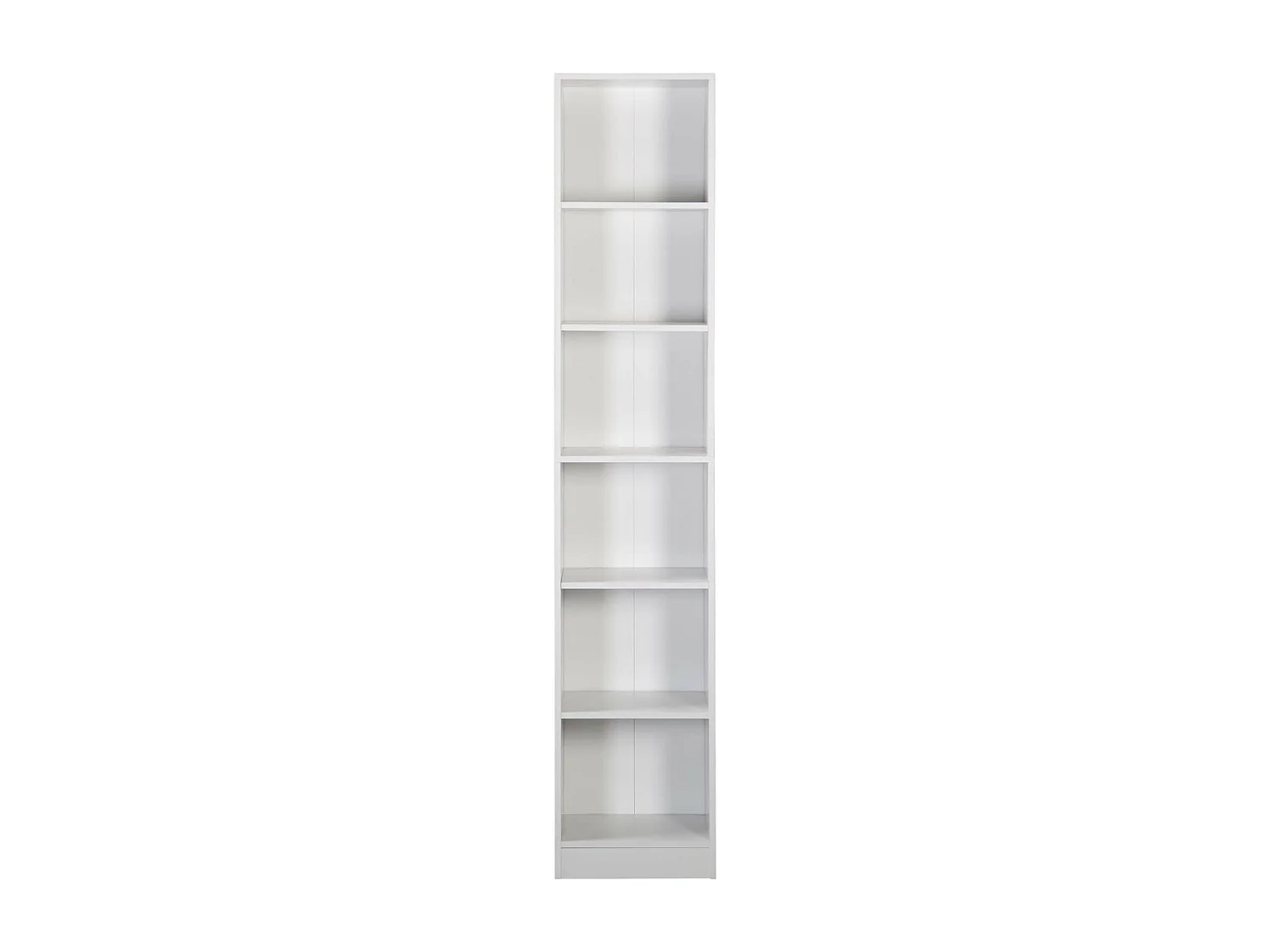 Bibliothèque Akras 200x40x29,5 Aggloméré Blanc Moderne