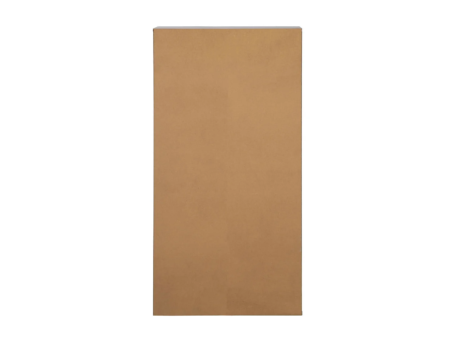 Rebecca Mobili Bibliothèque Lissan 119x60x29 Aggloméré Blanc Moderne