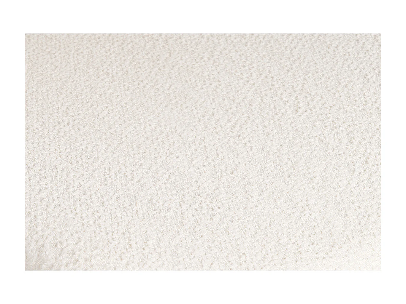 Sedie scandinave in legno chiaro e tessuto effetto lana bouclé bianco (set di 2) ELTON