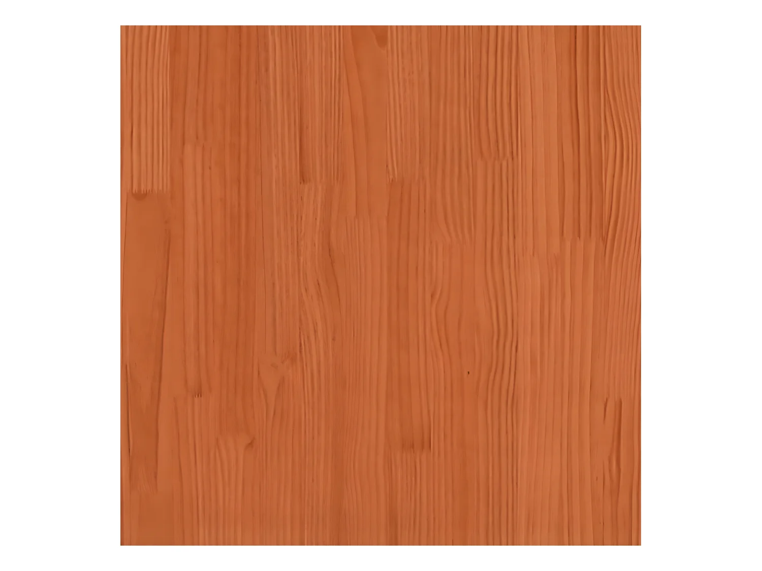 Cadre de lit d'enfant marron cire 75x190 cm bois de pin massif