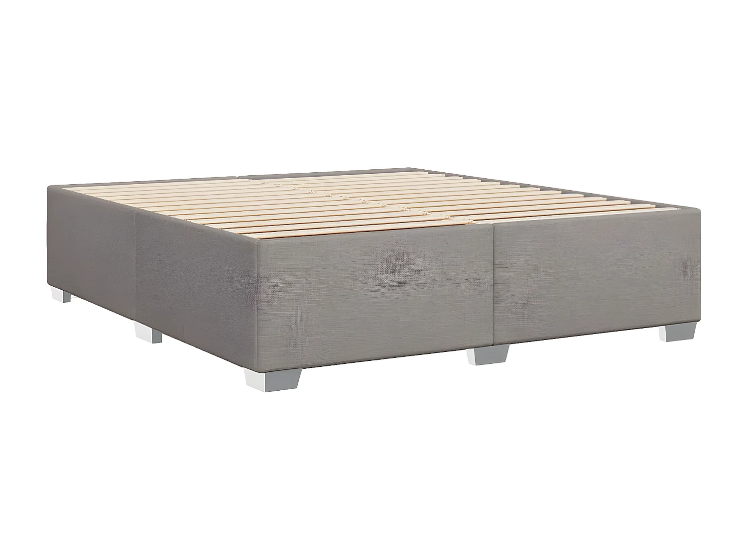 Cadre de lit Taupe 180x200 cm Tissu