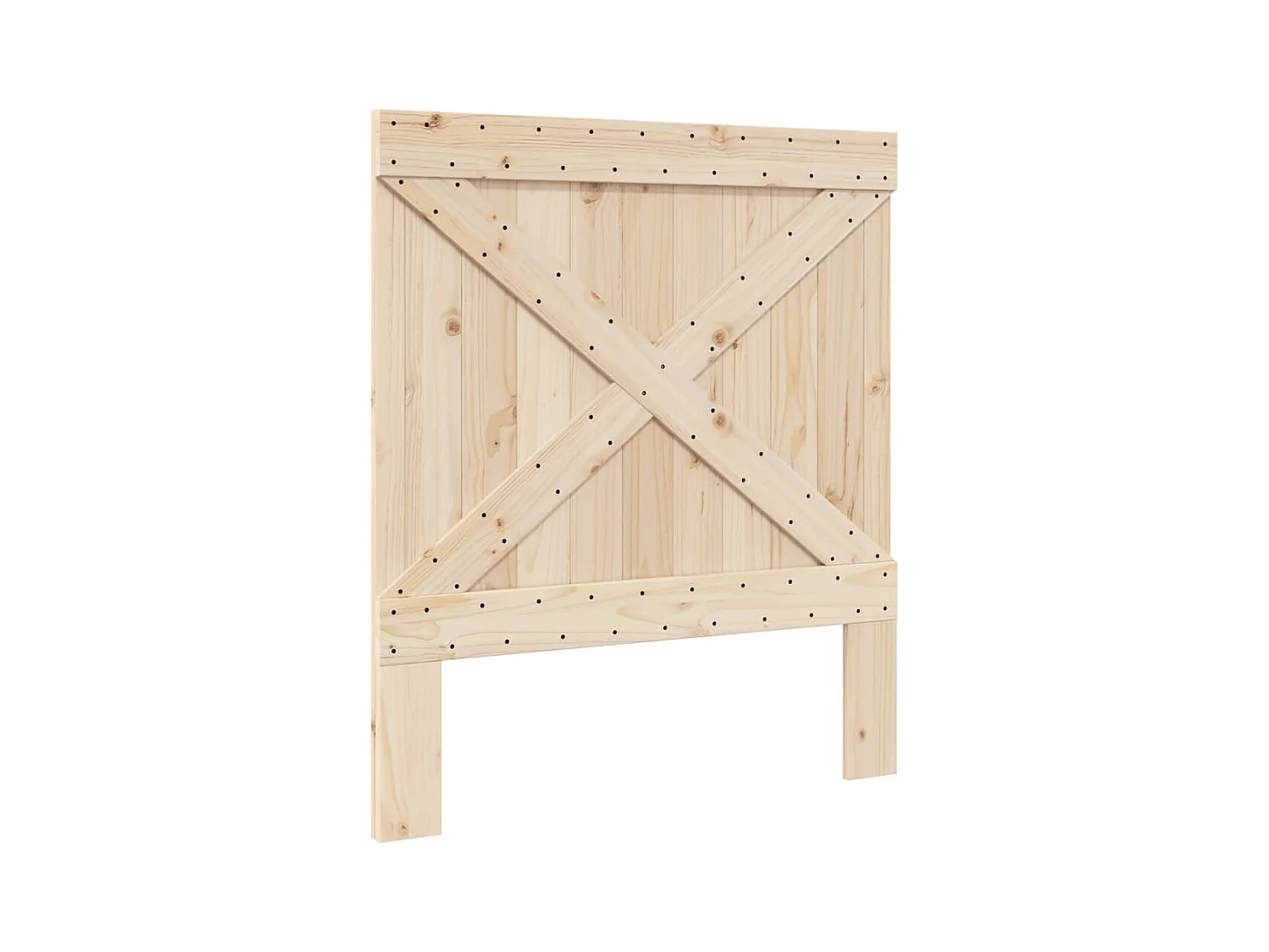 Cadre de lit avec tête de lit 90x200 cm bois de pin massif