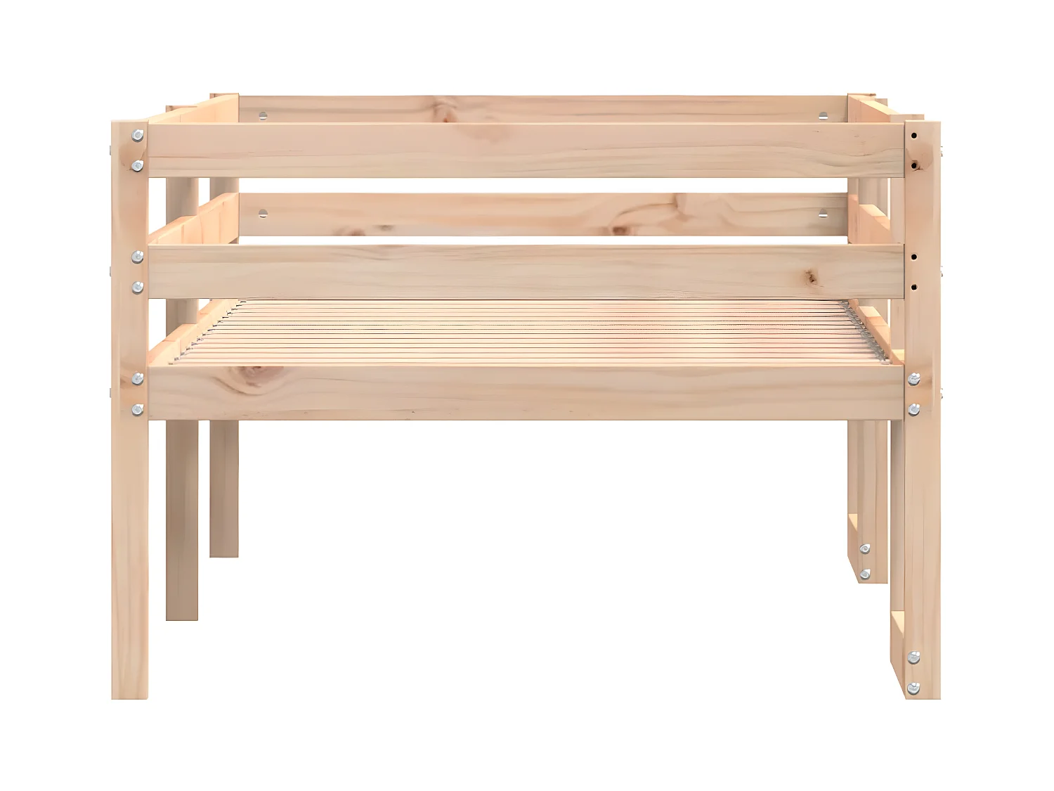 Cadre de lit pour enfants 80x200 cm bois de pin massif