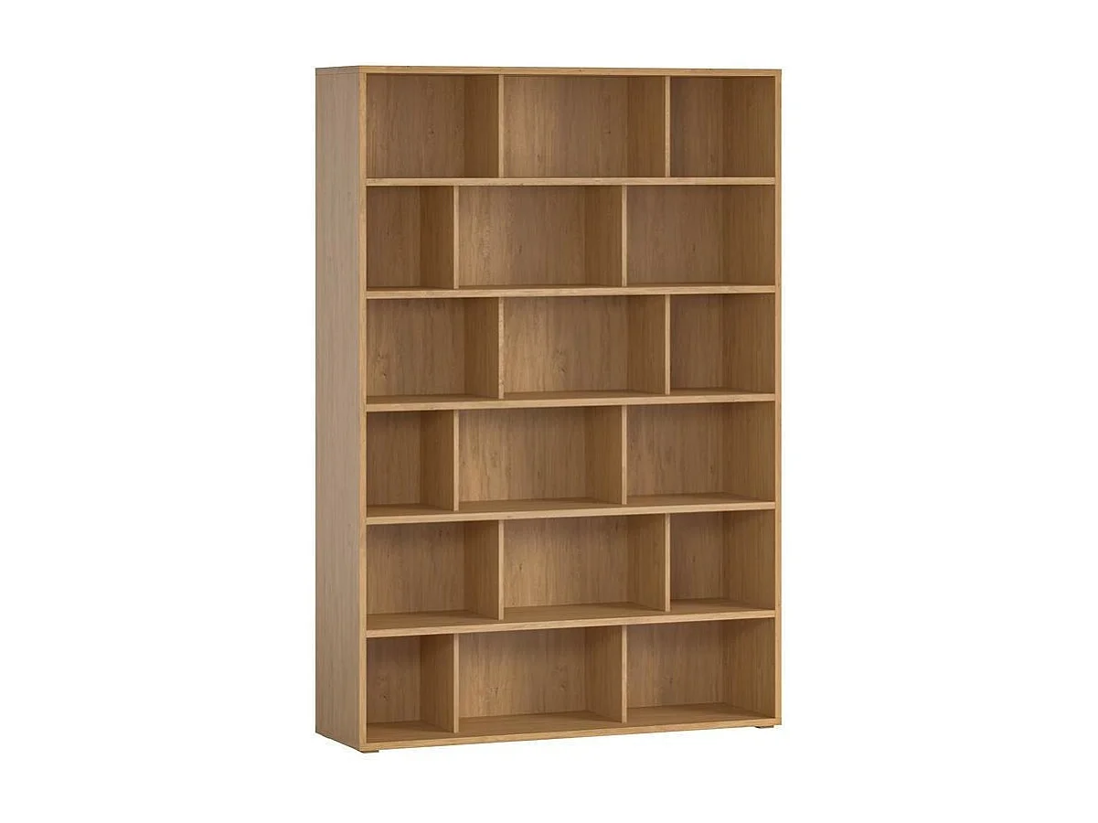 Librería de diseño acabado roble 140 cm EPURE