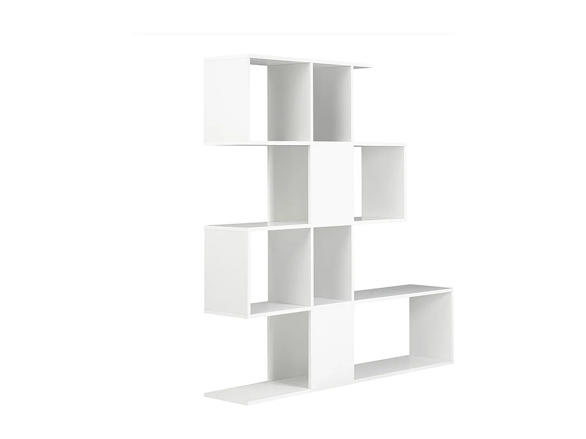 Biblioteca separador blanco lacado brillante A147 cm COMO