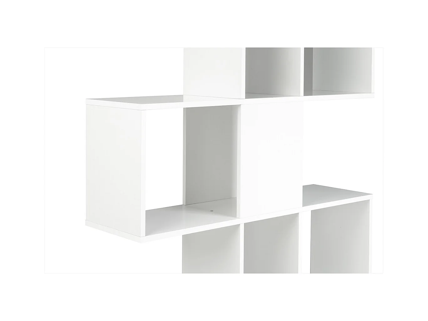 Biblioteca separador blanco lacado brillante A147 cm COMO