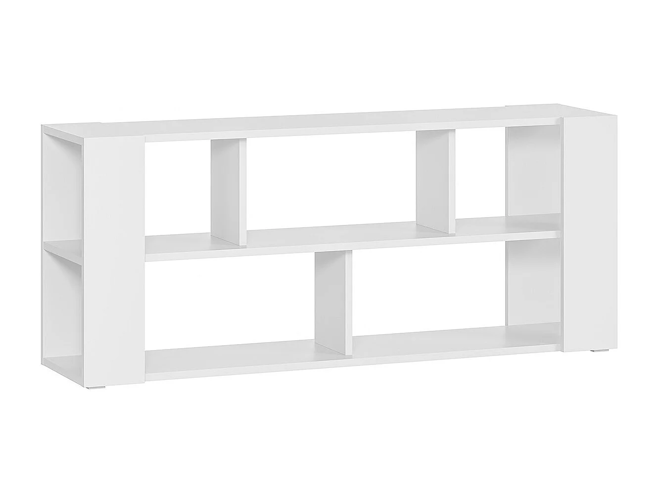 Libreria bassa design bianca L168 cm MUSSO