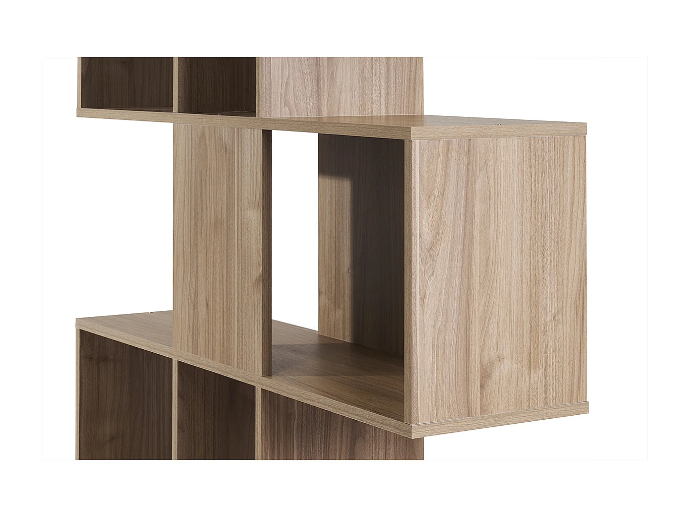 Biblioteca separador acabado roble A147 cm COMO