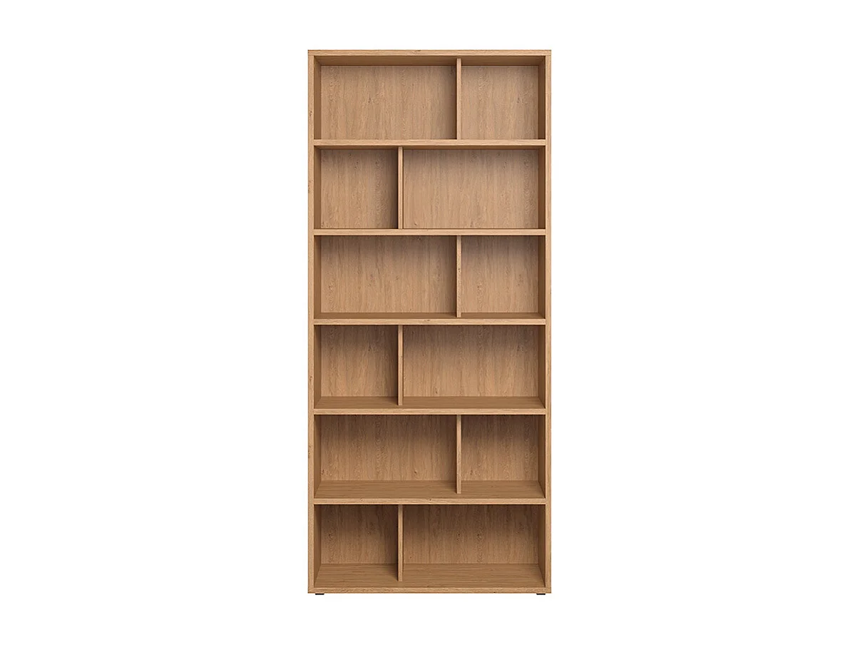 Biblioteca madera clara EPURE