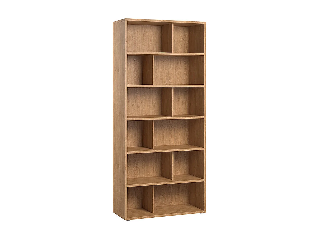 Biblioteca madera clara EPURE