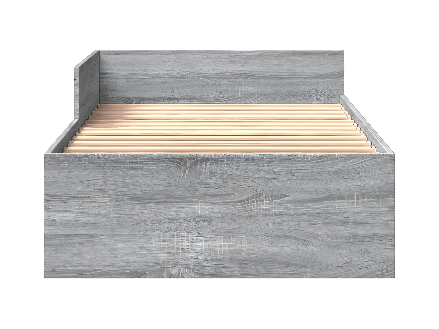 Cadre de lit sonoma gris 90x190 cm bois d'ingénierie