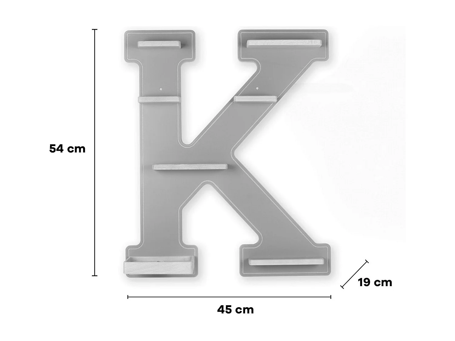 Shelf Letter K dla Toniebox Tonies