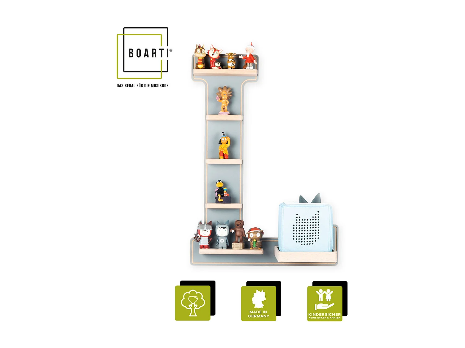 Shelf Letter L dla Toniebox Tonies