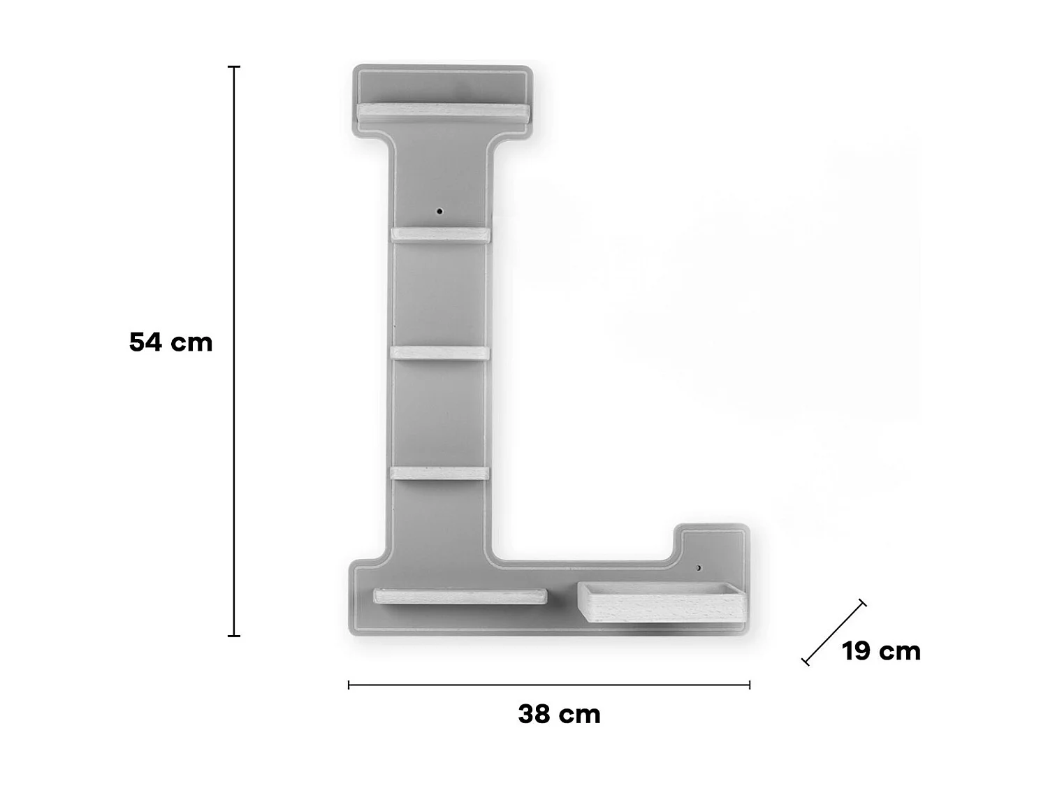 Shelf Letter L dla Toniebox Tonies