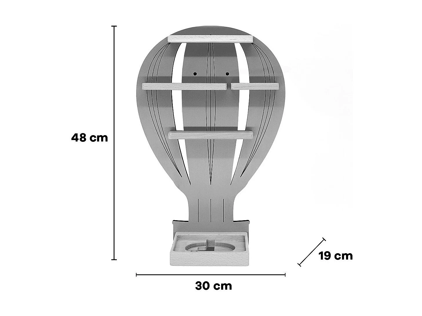 Shelf Hot Air Balloon Toniebox Tonies
