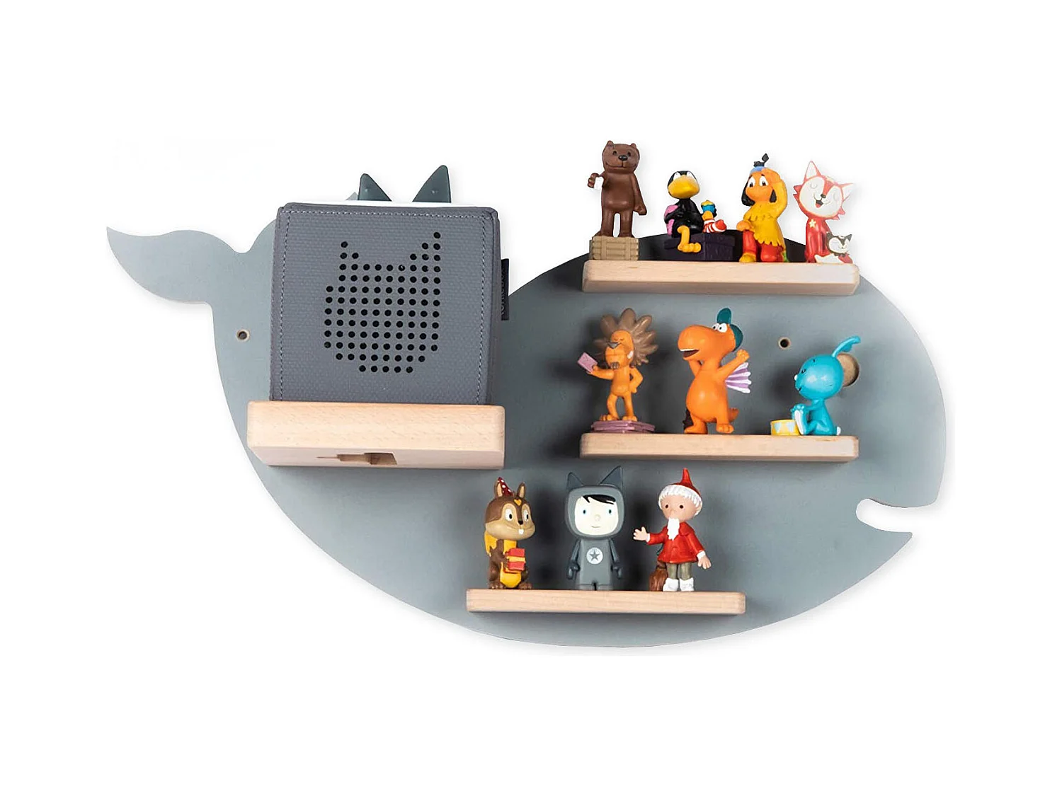 Regal Tier Wal Kinder Toniebox Tonies Figuren