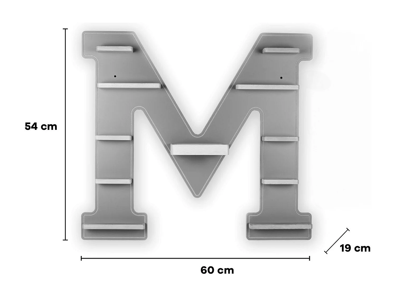 Shelf Letter M dla Toniebox Tonies
