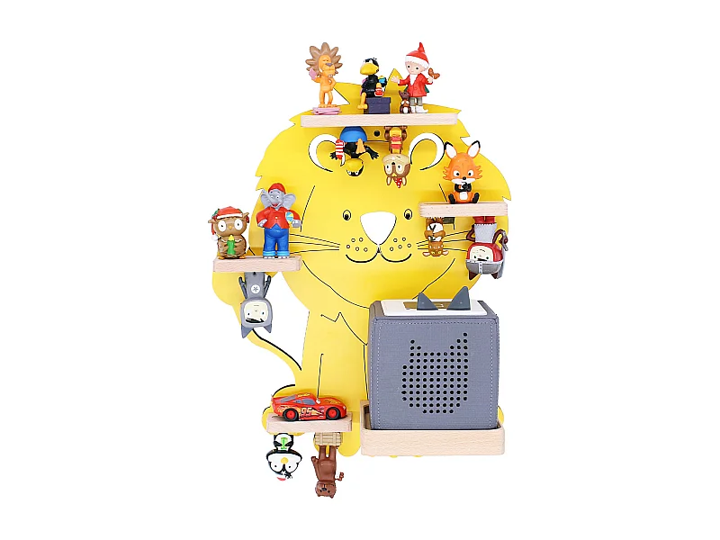 Regal Tier Löwe Kinder Toniebox Tonies Figuren